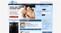 Desktop Screenshot of gayhivpozdating.com